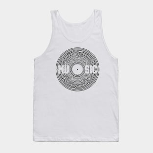 vinyl music Tank Top